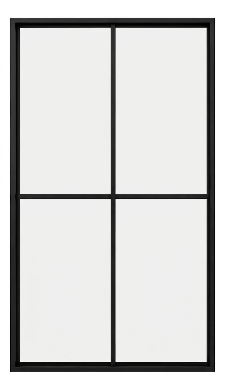 4-Lite Fixed Steel Window