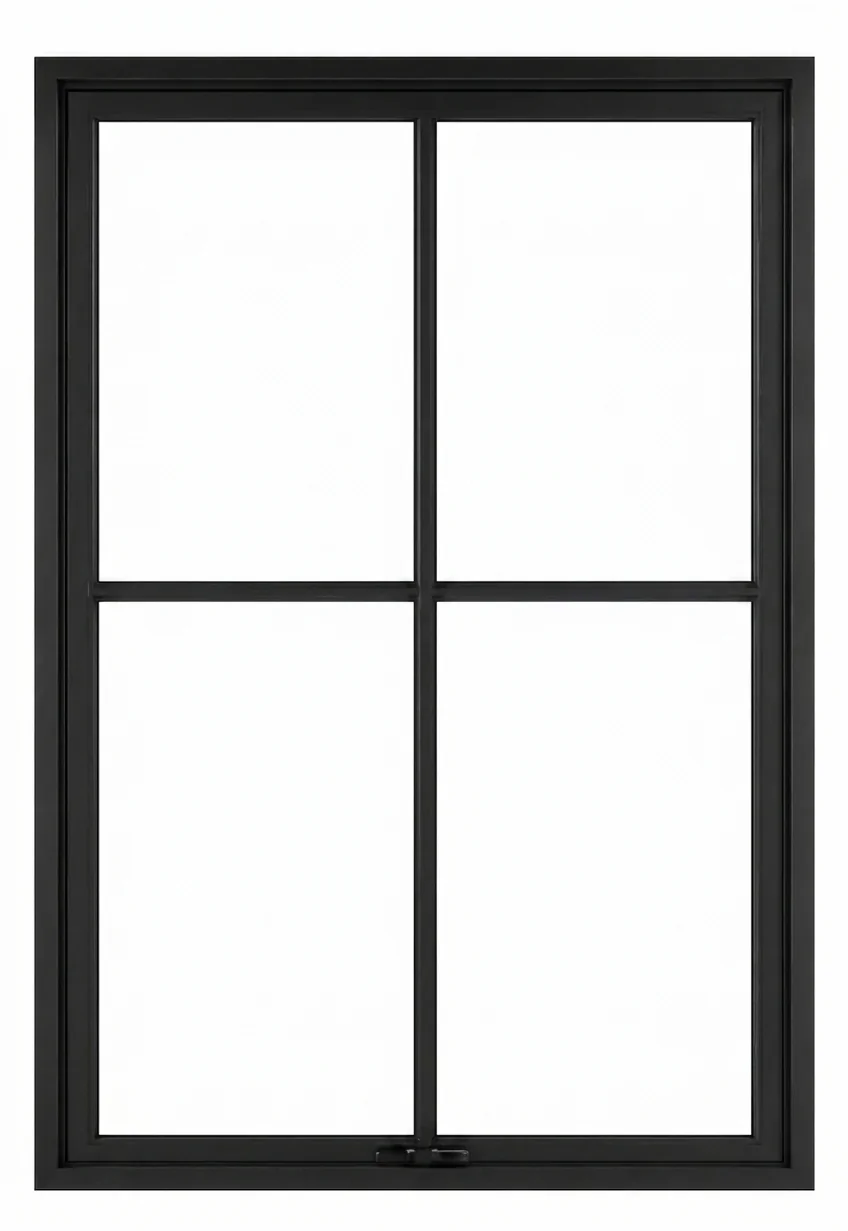 4-Lite Awning Steel Window